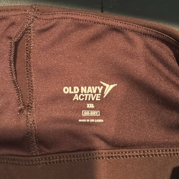 Maroon/brownish colored super comfy athletic sports bra size XXL old navy - Picture 3 of 3